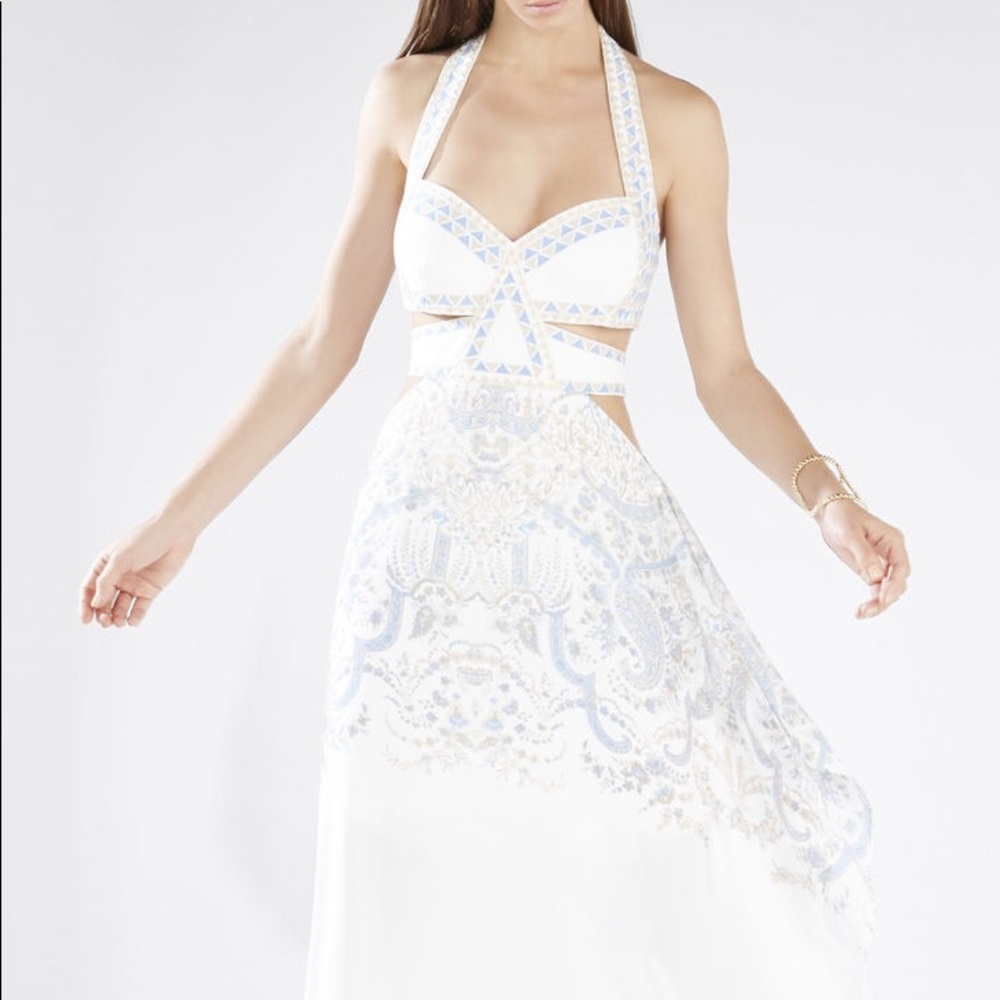 White BCBG MAXAZRIA Gown - Host Pick! - Picture 2 of 8
